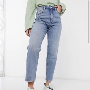 Monki Taiki organic cotton high waist mom jeans